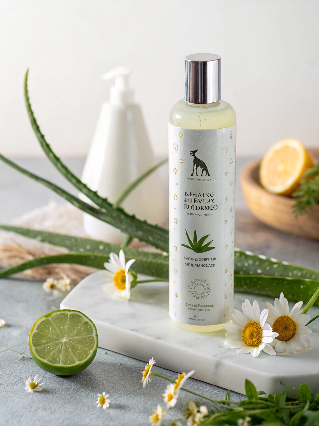 Hypoallergenic pet shampoo